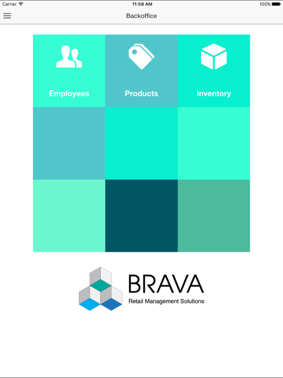 Brava BackOffice iPad screenshot 4 - Business app