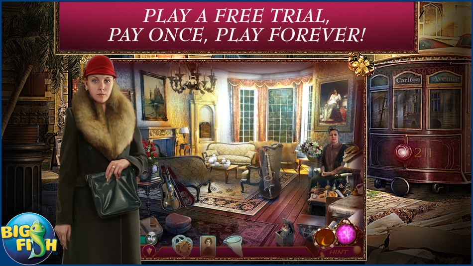 #1. Danse Macabre: Deadly Deception - A Mystery Hidden Object Game (iOS) By: Big Fish Games, Inc