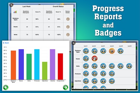 4th Grade Grammar - English grammar exercises fun game by ClassK12 [Lite]のおすすめ画像4