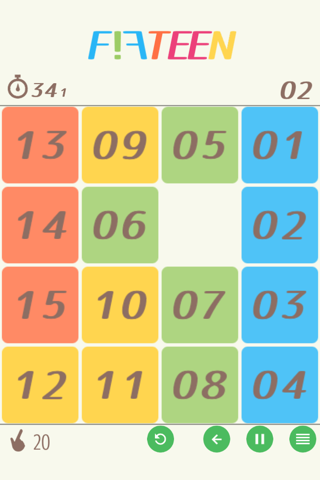 FIFTEEN - 15 puzzle - screenshot 2