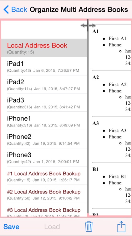 Free Comprehensive Multi Address Book Organizer+ screenshot-3