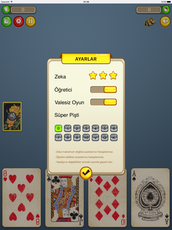 Screenshot #6 pour Just Pişti
