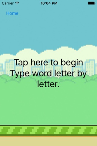 Flappy Type screenshot 2