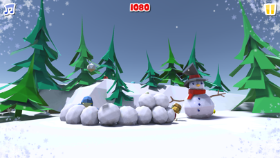 Screenshot #1 pour Snowball Fight: Winter Game