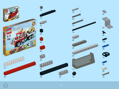 Screenshot #5 pour Roadster Mk 2 for LEGO Creator 7347+31003 Sets - Building Instructions