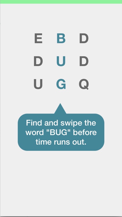 Bugged Word Search