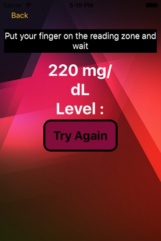 Blood Cholesterol Levels Prank screenshot 2