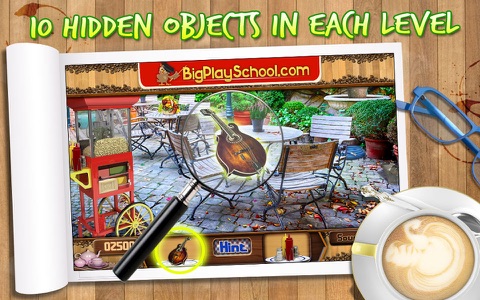 Boutique Cafe Hidden Objects Game screenshot 3