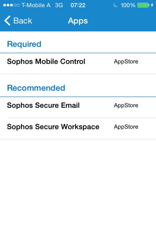 Sophos Mobile Control screenshot 2