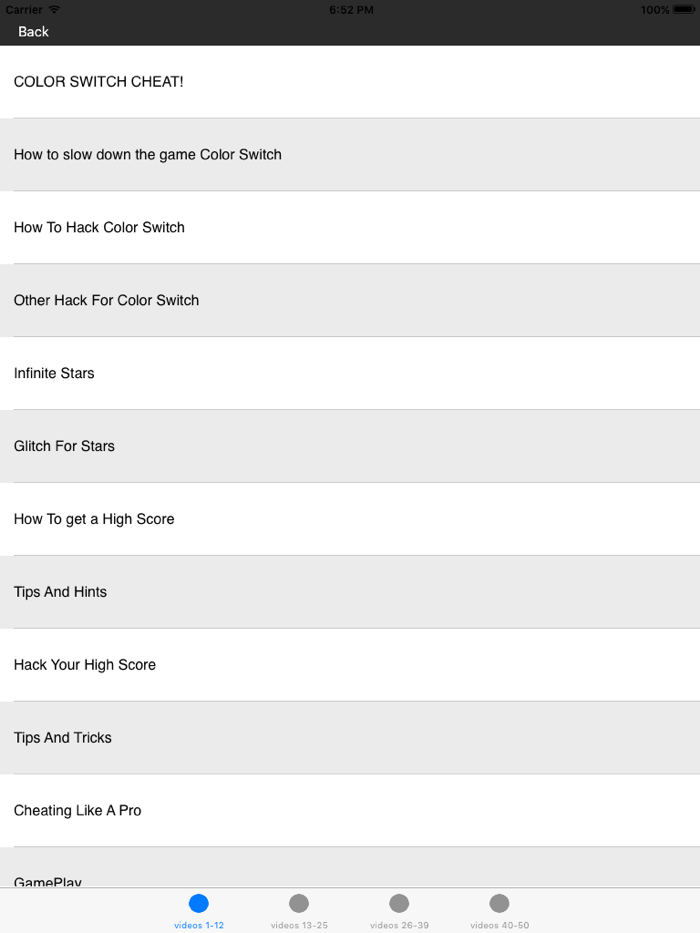 Cheats For Color Switch
