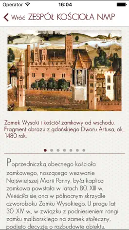 Game screenshot Zamek Malbork - Zespół Kościoła NMP apk