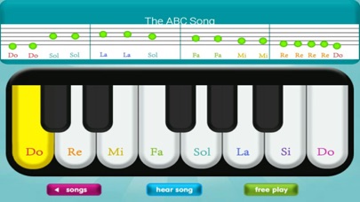 Screenshot #2 pour My Kids 1st Little Piano - Jeux de musique
