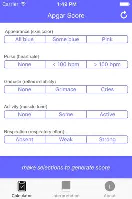 Game screenshot Apgar Score - Quickly test the health of a newborn baby mod apk
