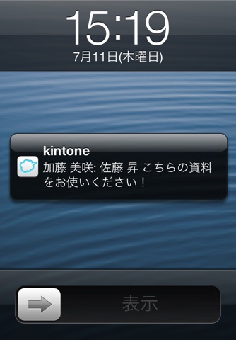 kintone screenshot 2