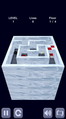 Ice cube. Labyrinth 3Dのおすすめ画像1