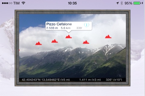 Mountains AR screenshot 3