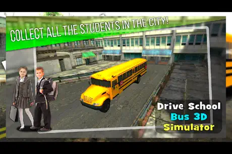 Drive School Bus 3D Simulator