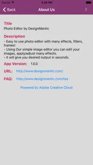 How to cancel & delete photo editor by design mantic 3