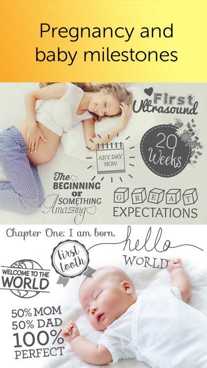 Baby Photo Editor FREE - Pregnancy & Baby Milestone pics