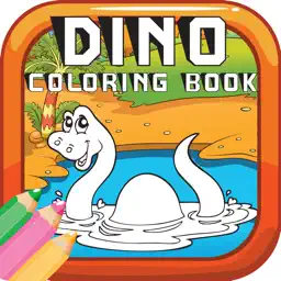 Dino Coloring Book : Free For Toddler And Kids! app icon