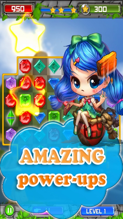 World Of Jewels Star - Puzzle Match Free