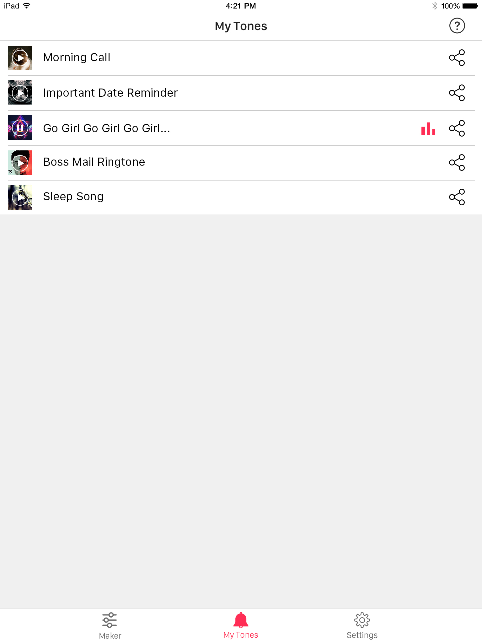 Ringtone Maker – create ringtones with your music