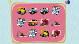 Game screenshot Learning Car and Pickup Trucks Matches or Matching Games for Toddlers and Little Kids apk