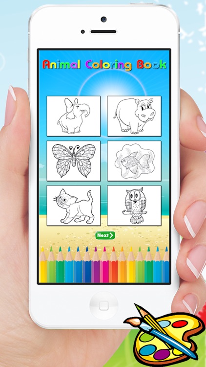 Animal Coloring Book for Kids and Preschool Toddler who Love Cute Pet Games for Free