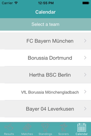 InfoLeague - German Bundesliga screenshot 2