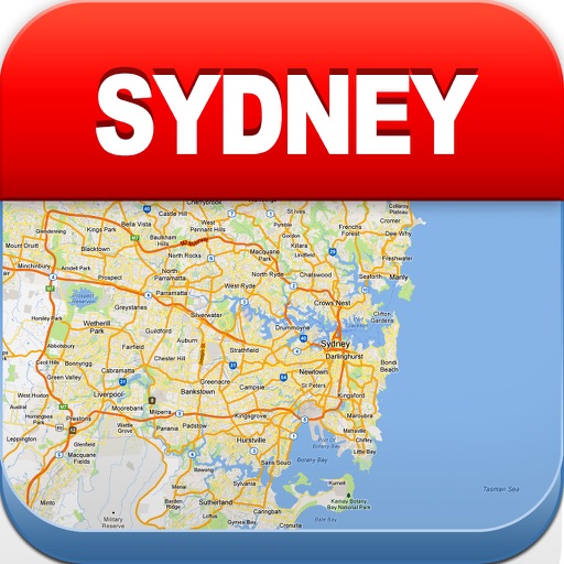 Sydney Offline Map - City Metro Airport icon