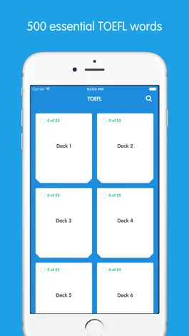 Game screenshot TOEFL Vocabulary Flashcards! mod apk