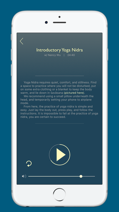 Śavāsana | Relaxation & Guided Meditation iPhone screenshot 5 - Health & Fitness app