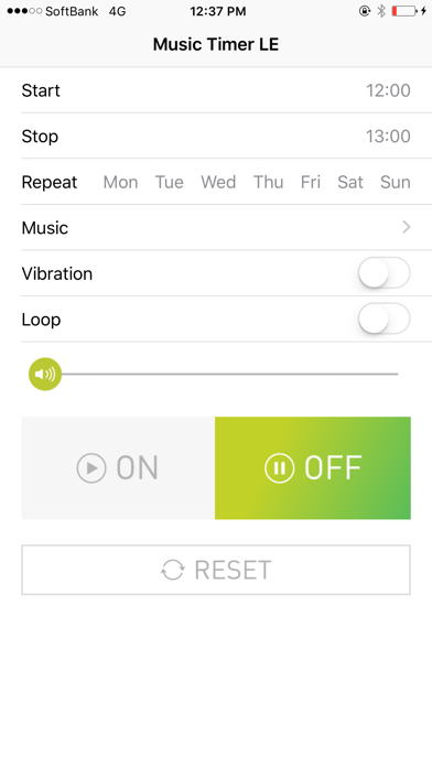 Screenshot #2 pour Music Timer LE