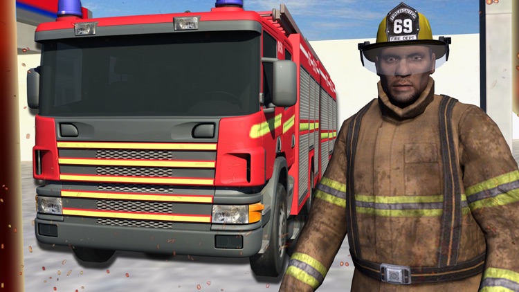 Fire Fighter Truck Driver Real Hero 3D Simulator