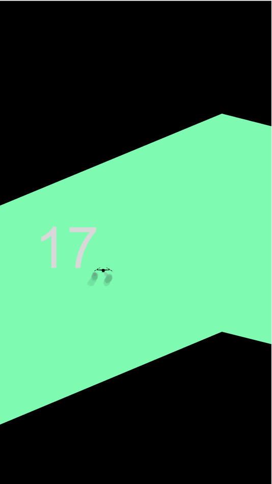 #2. Drone simulator〜avoid game (iOS) Podle: NAKAYUBI CORPORATION