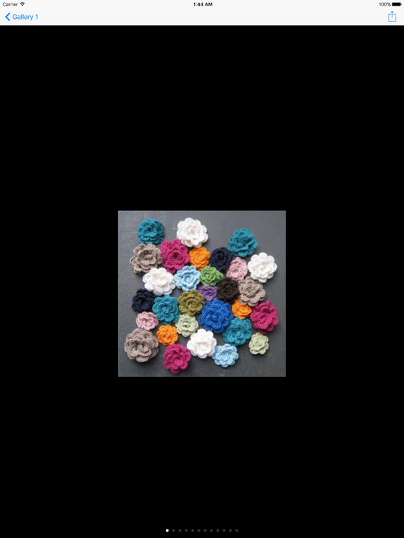 Screenshot #6 pour Crochet Flowers