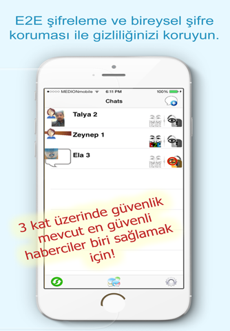 SelfieCheckr E2E Messenger screenshot 3