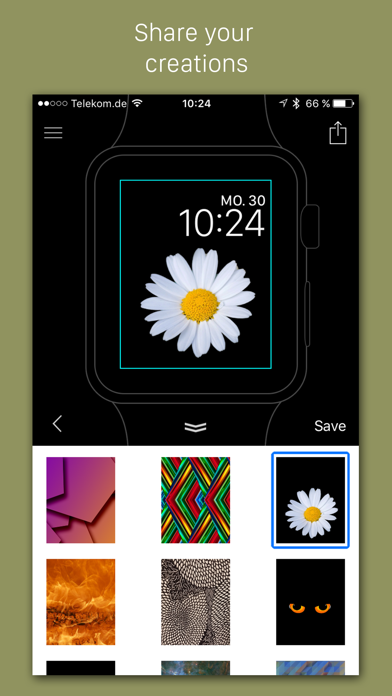 Faces - Custom backgrounds for the Apple Watch photo watch faceのおすすめ画像5