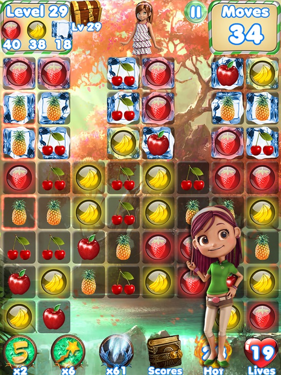 Fruit Candy Puzzle: Kids games and games for girls iPad screenshot 3 - Games app
