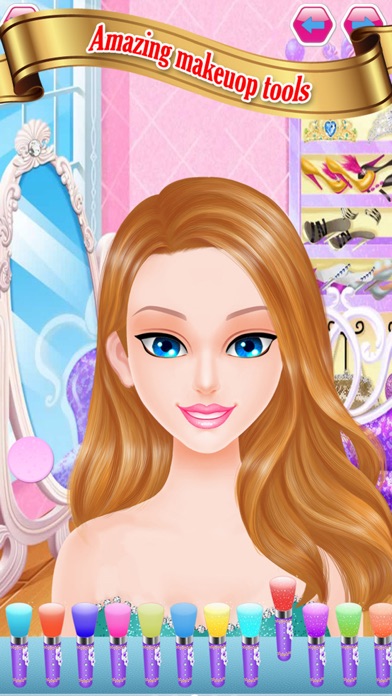 Screenshot #3 pour Princess wedding makeover salon : amazing spa, makeup and dress up free games for girls