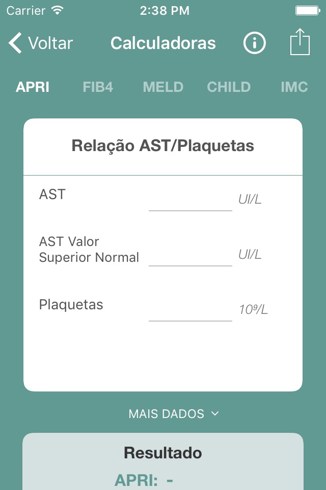 HCV-CALC screenshot 2