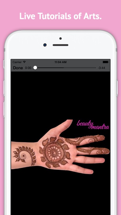 Mehndi & Nail Art Tutorials. iPhone screenshot 5 - Photo & Video app