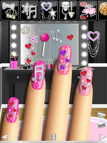 Screenshot #6 pour Nail Polish Pro™ Nail Art Designer Game Featuring Sparkling Holo Gel