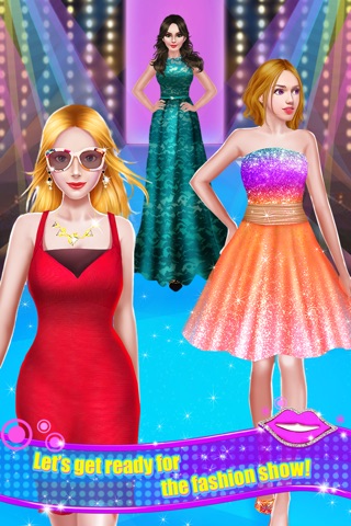 High School Fashion Model Star - Teenage Girl Spa, Makeup and Dressup Salon Game screenshot 2