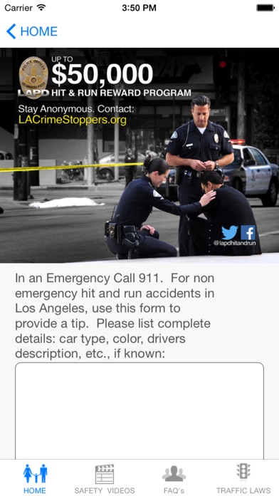 How to cancel & delete LAPD Central Traffic Safety from iphone & ipad 3