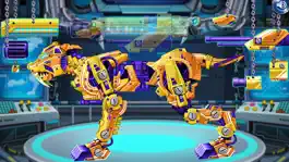 Game screenshot робот тигр Дракон Воин - робот война apk