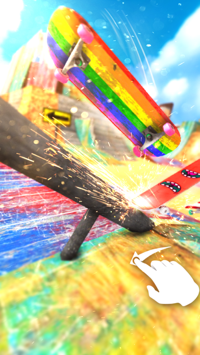 Screenshot #2 pour Skateboard 3D - jeu de planche à roulettes simulation gratuit