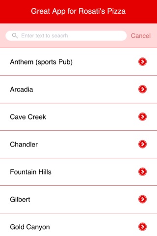Great App for Rosati's Pizza screenshot 2