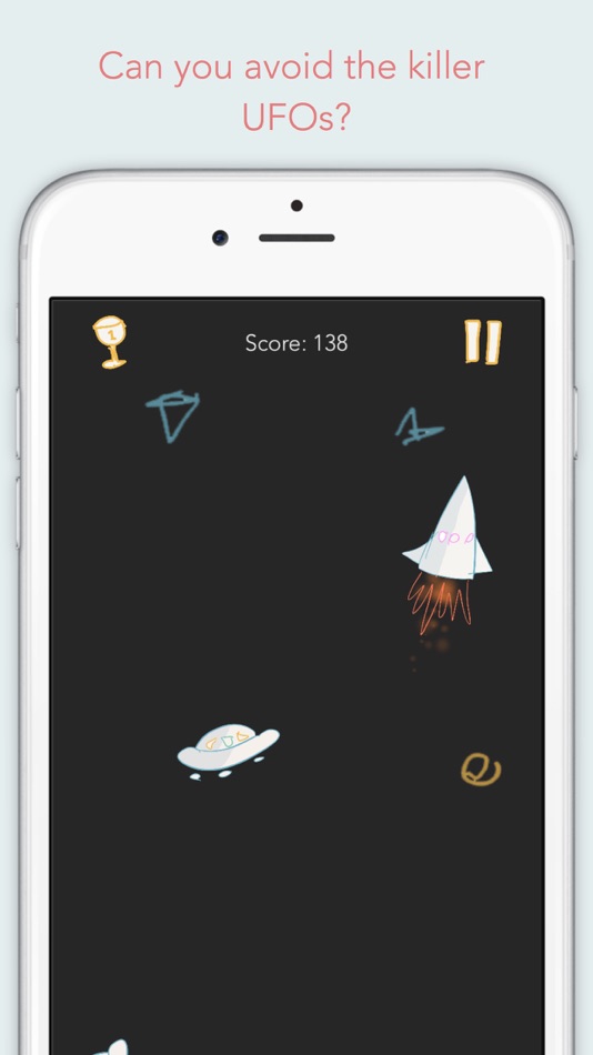 #2. Rad Rocket (iOS) 由: Richard Shilton