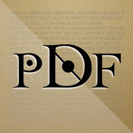 Old PDF Reader iOS App